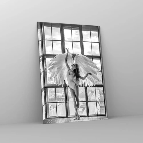 Glasbild - Bild auf glas - Stadt der Engel? - 50x70 cm