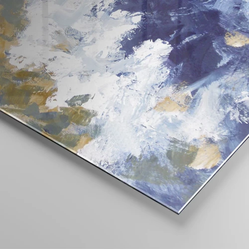 Glasbild - Bild auf glas - Tanz der Naturelemente - 100x40 cm