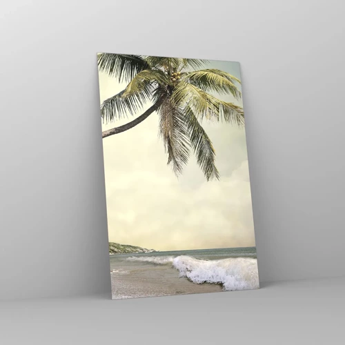 Glasbild - Bild auf glas - Tropischer Traum - 80x120 cm