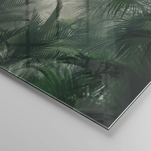 Glasbild - Bild auf glas - Tropisches Geheimnis - 120x50 cm