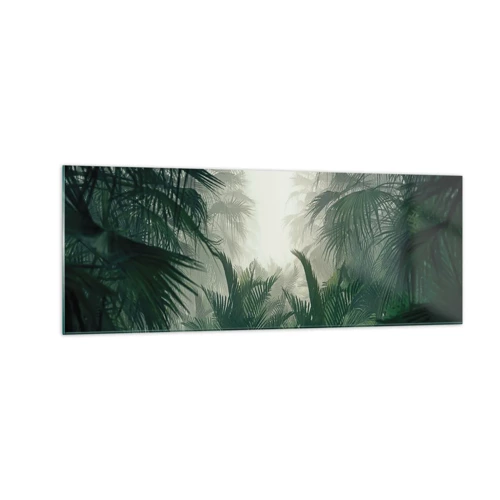 Glasbild - Bild auf glas - Tropisches Geheimnis - 140x50 cm