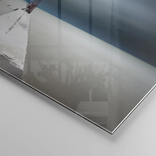Glasbild - Bild auf glas - Um der Weite zu begegnen - 100x70 cm