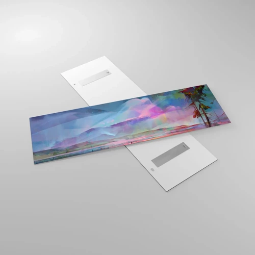 Glasbild - Bild auf glas - Unter einem wohlwollenden Himmel - 160x50 cm