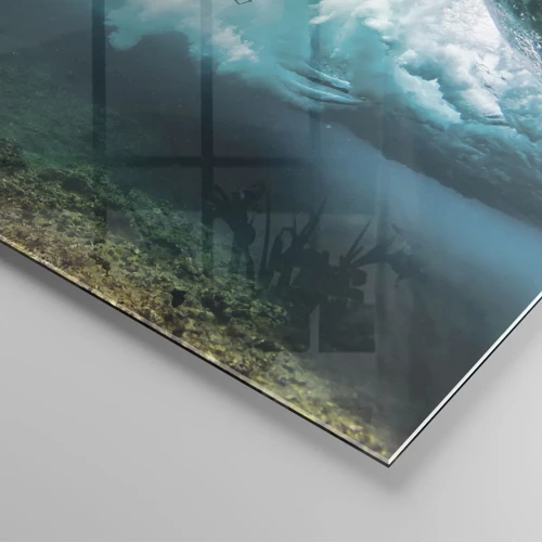 Glasbild - Bild auf glas - Unterwasserwelt - 160x50 cm