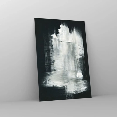 Glasbild - Bild auf glas - Vertikal und horizontal gewebt - 70x100 cm