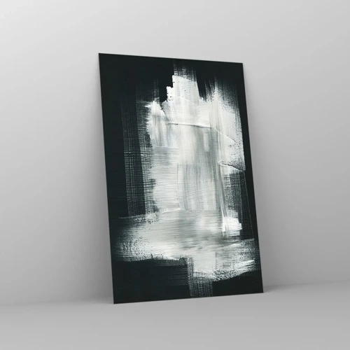 Glasbild - Bild auf glas - Vertikal und horizontal gewebt - 80x120 cm