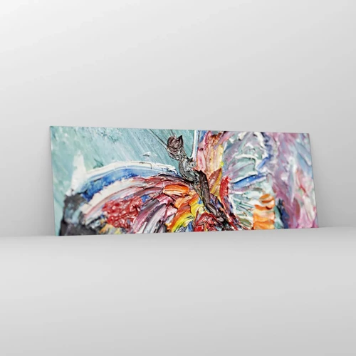 Glasbild - Bild auf glas - Von der Natur gemalt - 140x50 cm