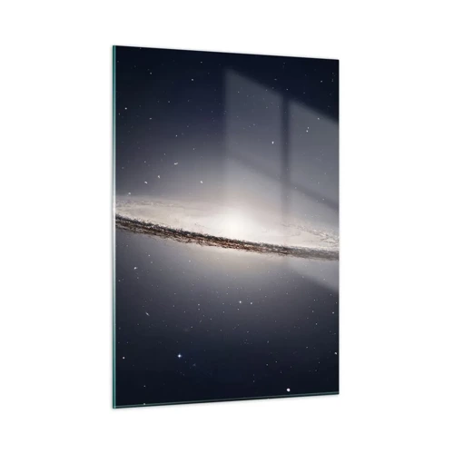 Glasbild - Bild auf glas - Vor langer Zeit in einer weit entfernten Galaxie ... - 50x70 cm