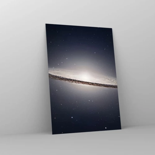 Glasbild - Bild auf glas - Vor langer Zeit in einer weit entfernten Galaxie ... - 70x100 cm