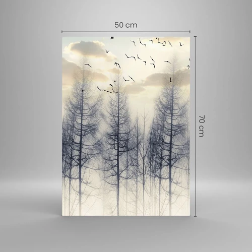 Glasbild - Bild auf glas - Waldgeister - 50x70 cm