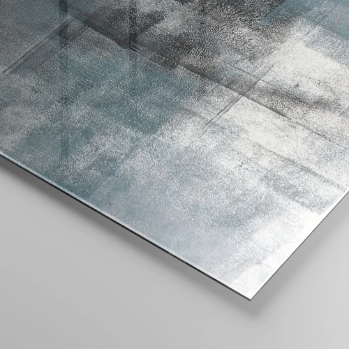 Glasbild - Bild auf glas - Wasser und Luft - 100x40 cm