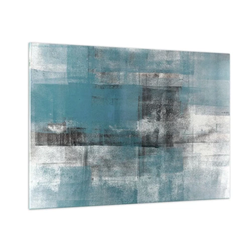 Glasbild - Bild auf glas - Wasser und Luft - 100x70 cm