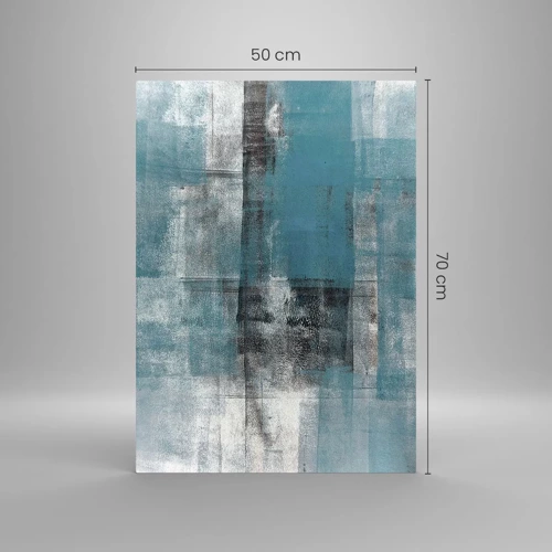 Glasbild - Bild auf glas - Wasser und Luft - 50x70 cm