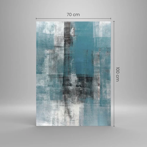 Glasbild - Bild auf glas - Wasser und Luft - 70x100 cm