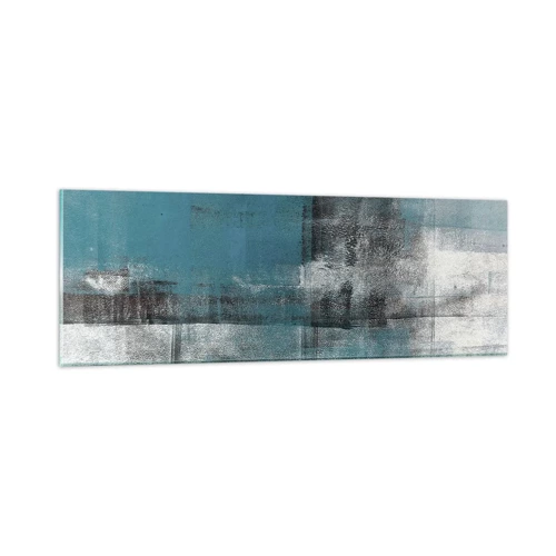 Glasbild - Bild auf glas - Wasser und Luft - 90x30 cm