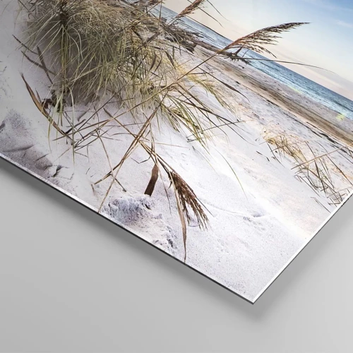 Glasbild - Bild auf glas - Wind vom Meer - 40x40 cm