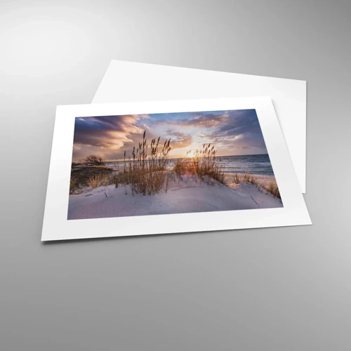 Poster - Abschied von Sonne und Wind - 40x30 cm