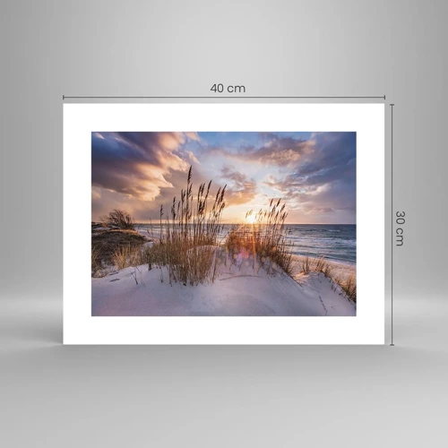 Poster - Abschied von Sonne und Wind - 40x30 cm