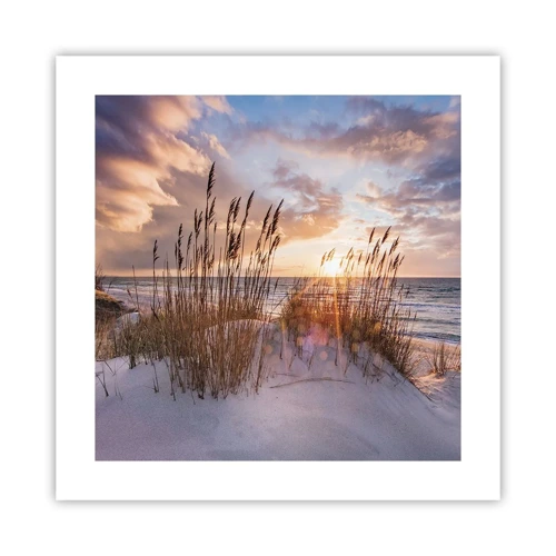 Poster - Abschied von Sonne und Wind - 40x40 cm