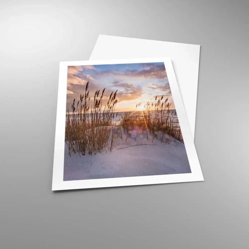 Poster - Abschied von Sonne und Wind - 50x70 cm