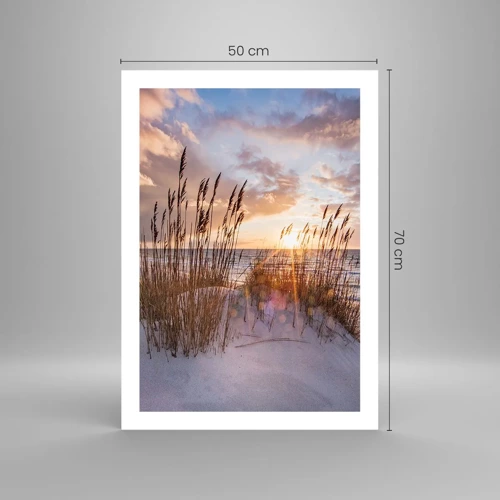 Poster - Abschied von Sonne und Wind - 50x70 cm