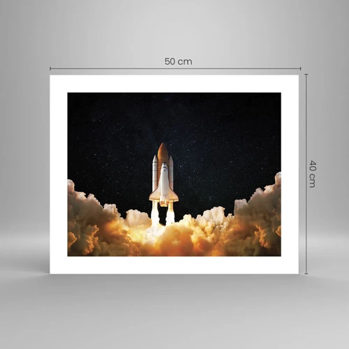 Poster - Ad Astra! - 50x40 cm