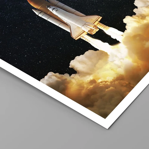 Poster - Ad Astra! - 60x60 cm