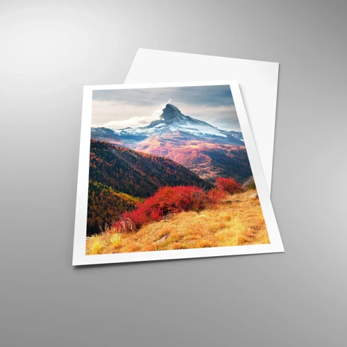 Poster - Alpenherbst - 61x91 cm