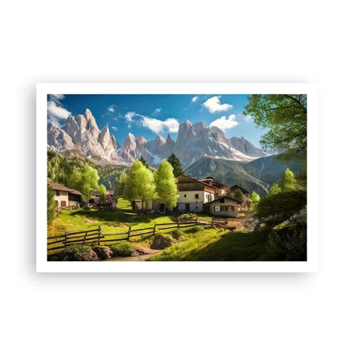 Poster - Alpenidylle - 91x61 cm