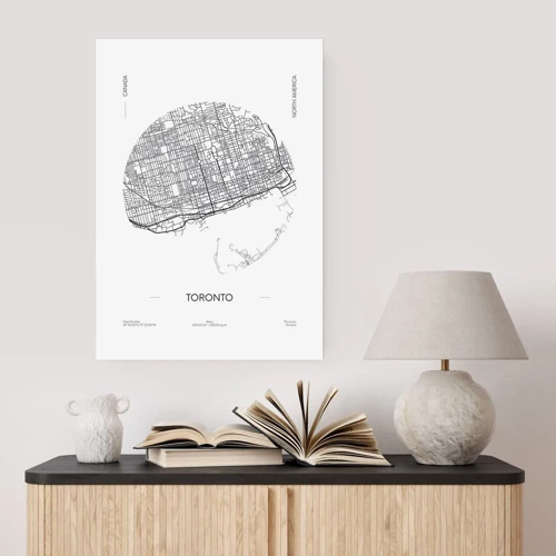 Poster - Anatomie von Toronto - 30x40 cm