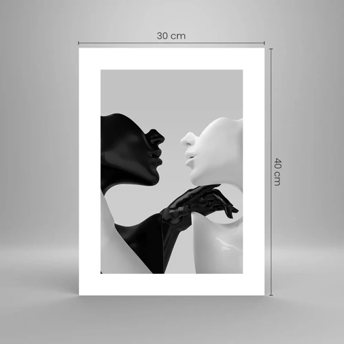 Poster - Anziehung - Begierde - 30x40 cm