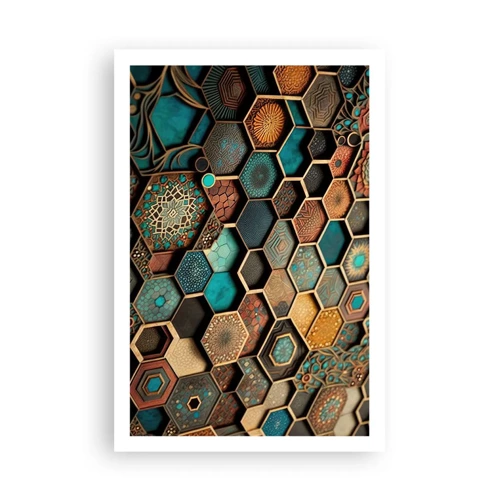 Poster - Arabische Ornamente – Variation - 61x91 cm