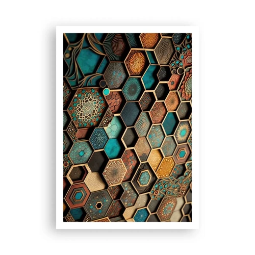 Poster - Arabische Ornamente – Variation - 70x100 cm