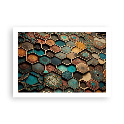 Poster - Arabische Ornamente – Variation - 70x50 cm