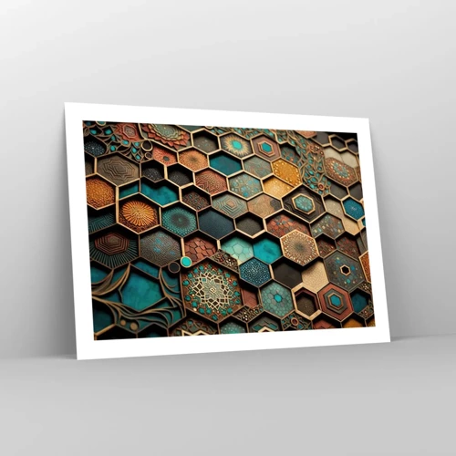 Poster - Arabische Ornamente – Variation - 70x50 cm