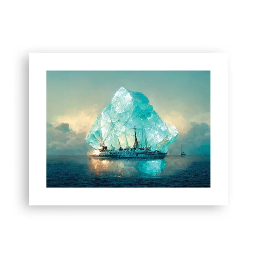 Poster - Arktischer Diamant - 40x30 cm