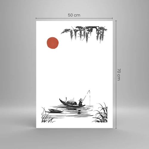 Poster - Asiatischer Nachmittag - 50x70 cm