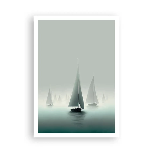 Poster - Aus Nebel - 70x100 cm