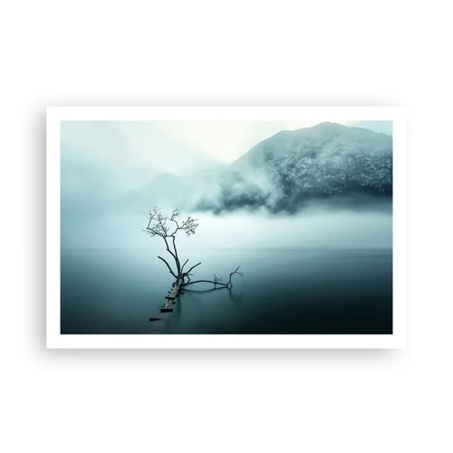 Poster - Aus Wasser und Nebel - 91x61 cm