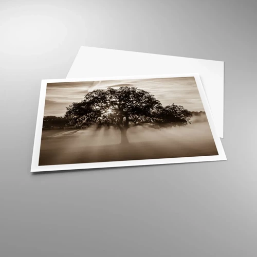 Poster - Baum der guten Nachrichten  - 100x70 cm