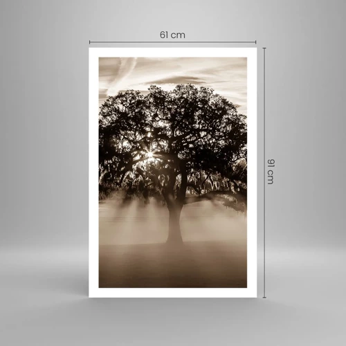 Poster - Baum der guten Nachrichten  - 61x91 cm