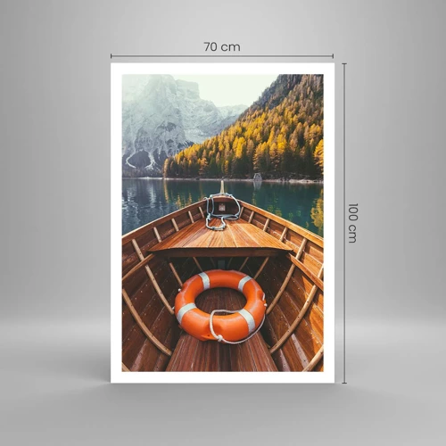 Poster - Bergreise - 70x100 cm