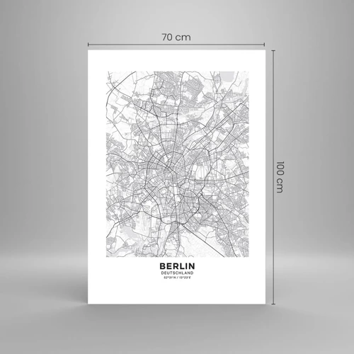 Poster - Berliner Blume - 70x100 cm