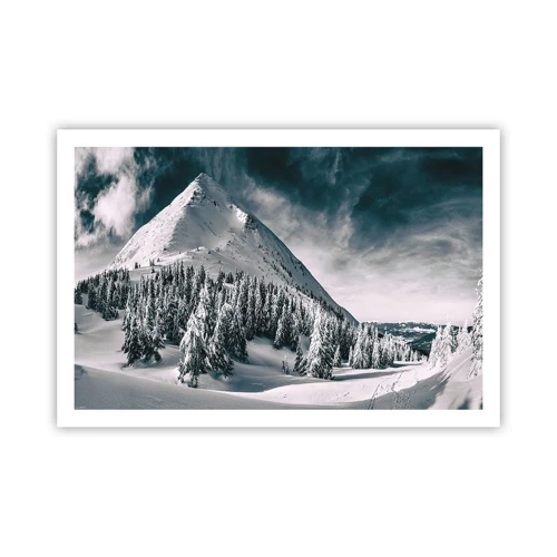 Poster - Das Land aus Schnee und Eis - 91x61 cm