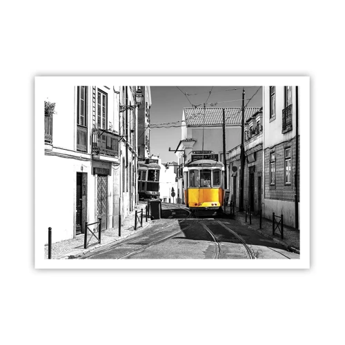 Poster - Der Geist von Lissabon - 100x70 cm