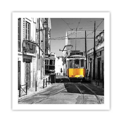 Poster - Der Geist von Lissabon - 60x60 cm