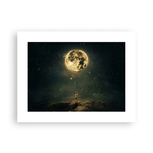 Poster - Der Mann, der den Mond gestohlen hat - 40x30 cm