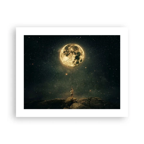 Poster - Der Mann, der den Mond gestohlen hat - 50x40 cm