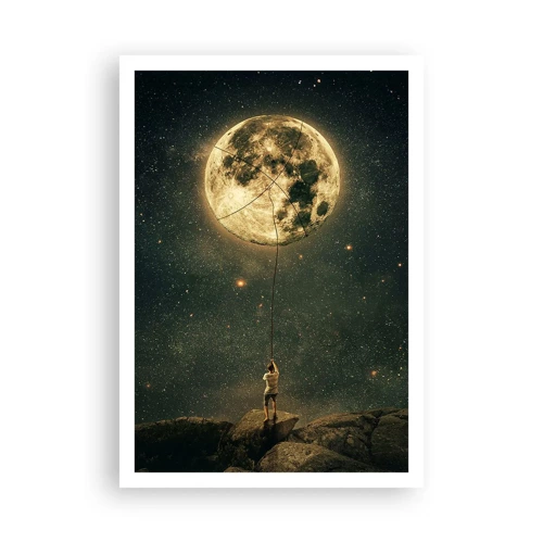 Poster - Der Mann, der den Mond gestohlen hat - 70x100 cm