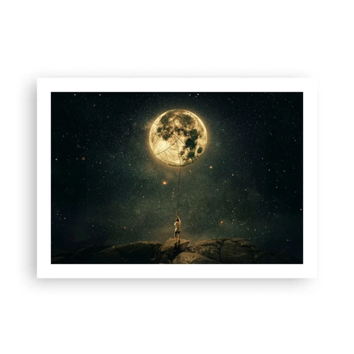 Poster - Der Mann, der den Mond gestohlen hat - 70x50 cm